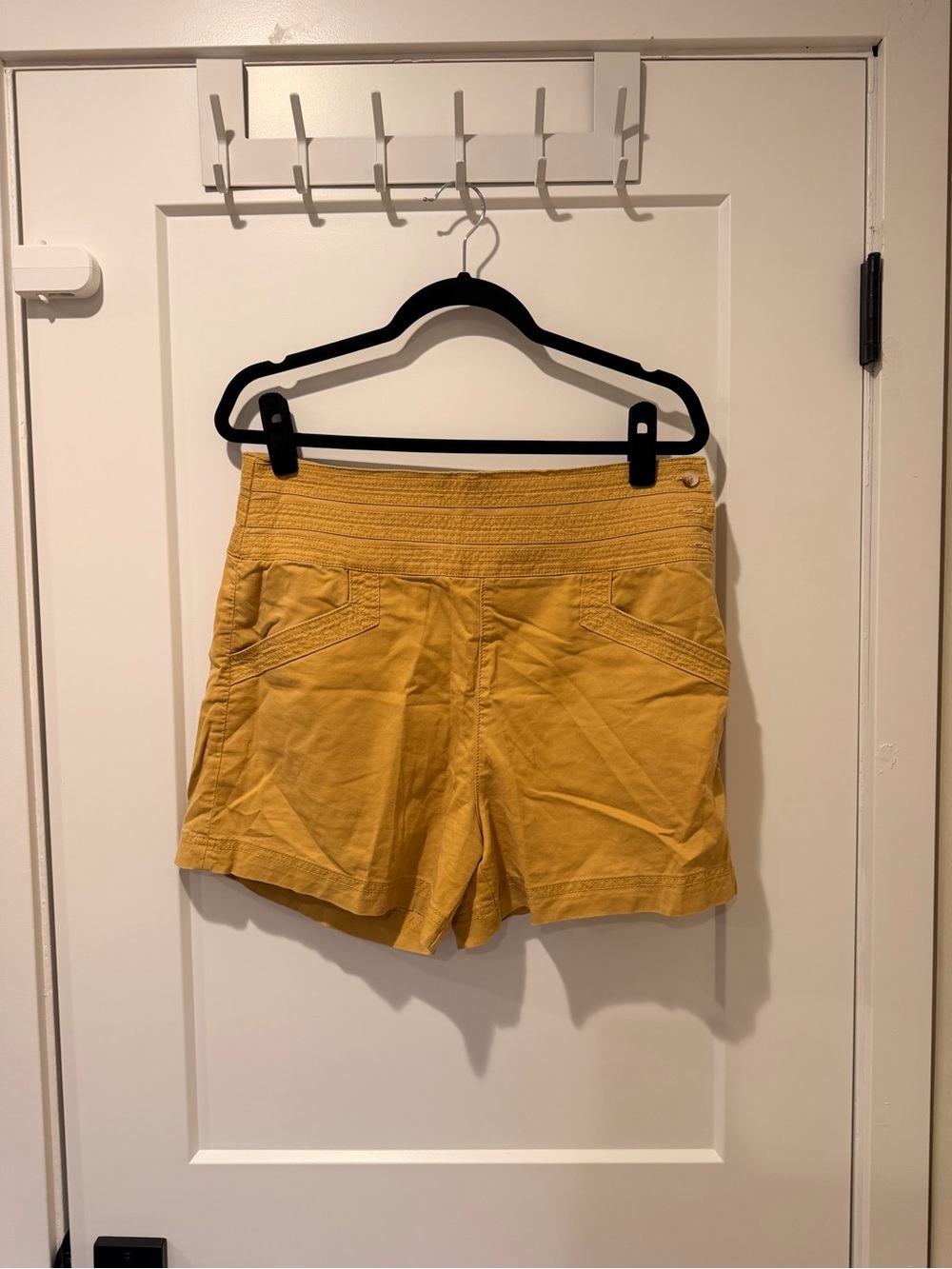 Anthropologie High-Rise Mustard Yellow Women’s Shorts